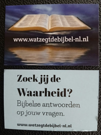 Help mee het Woord van GOD verspreiden